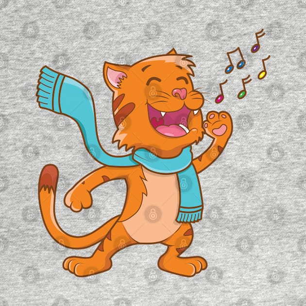 Cute Singing Cat by TomCage